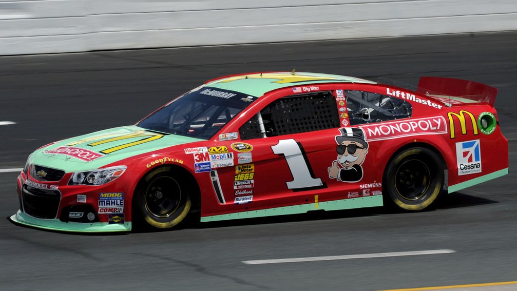 Jamie McMurray - McDonald's Monopoly (Chevrolet)

2013 Camping World RV Sales 301 (New Hampshire Motor Speedway) #NASCAR