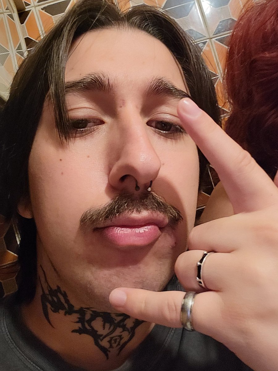 Mustache era (for some days at least)