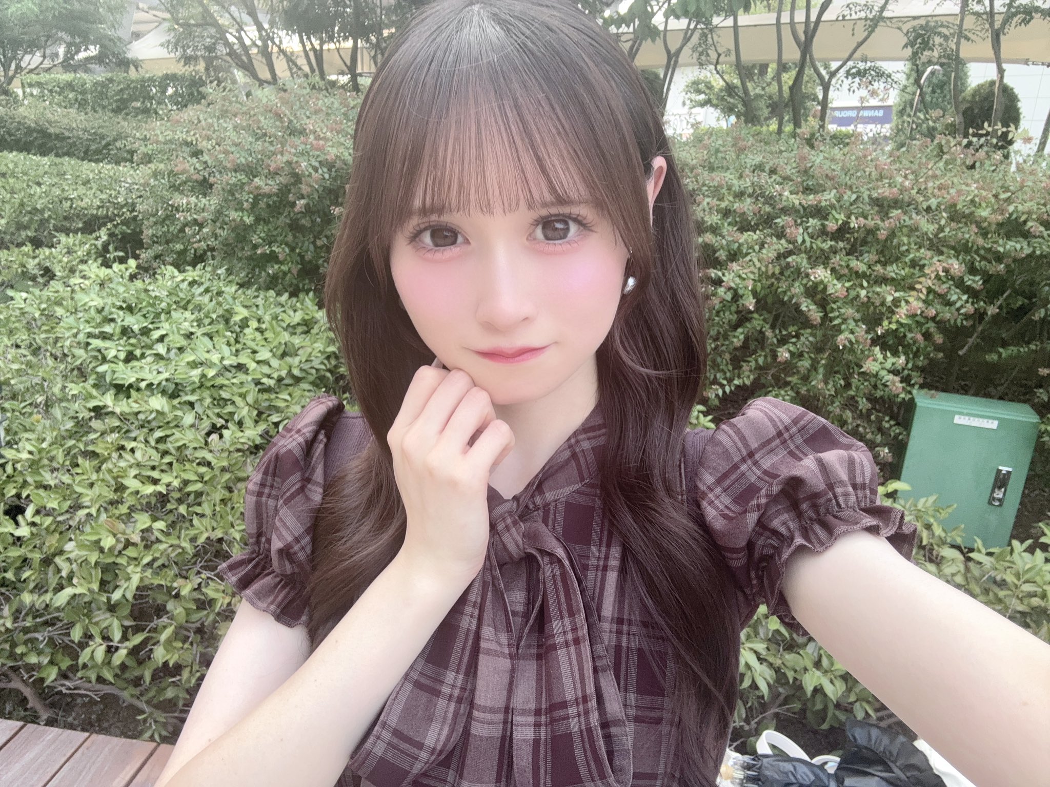 ♡葉日月様♡オーダー♡ これはOL風オーディションの日💄 この日はちょっと暑かったね