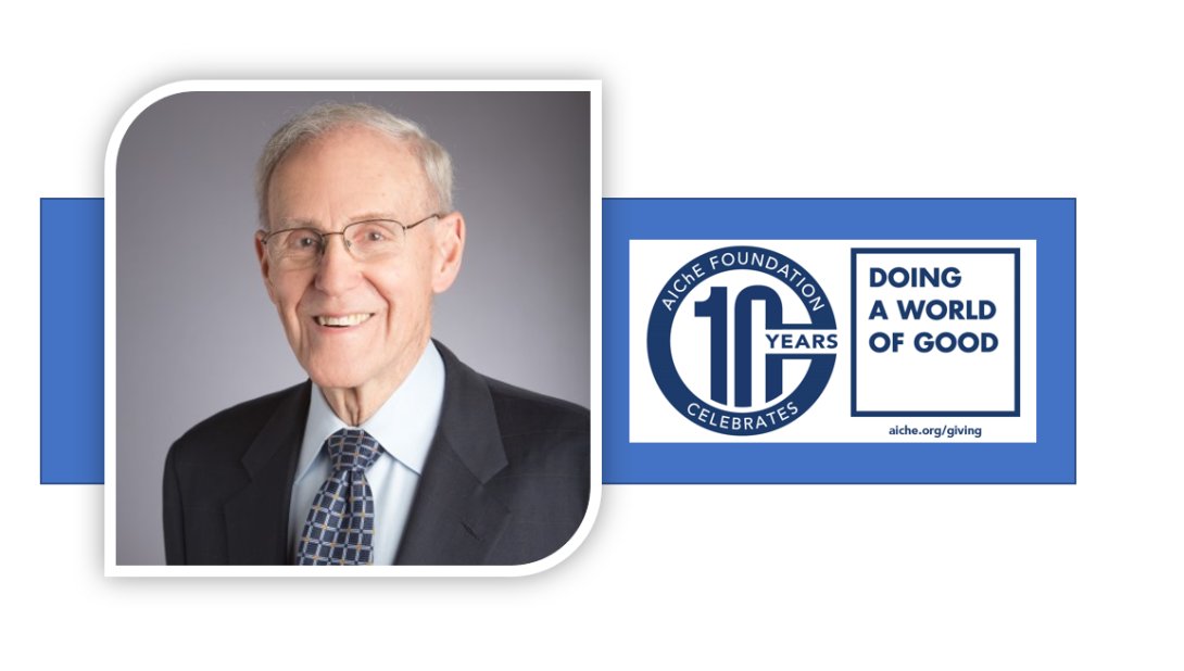 ChEnected's tweet photo. This Make-a-Will Month, we honor Glenn E. Taylor, AIChE member and Legacy Society co-founder. His dedication helps ensure future generations of chemical engineers thrive. Join Glenn in making a lasting impact: https://t.co/YeuPBwKO7V #AIChE #MakeAWillMonth #ChemicalEngineers https://t.co/zKcJ8t2tWu