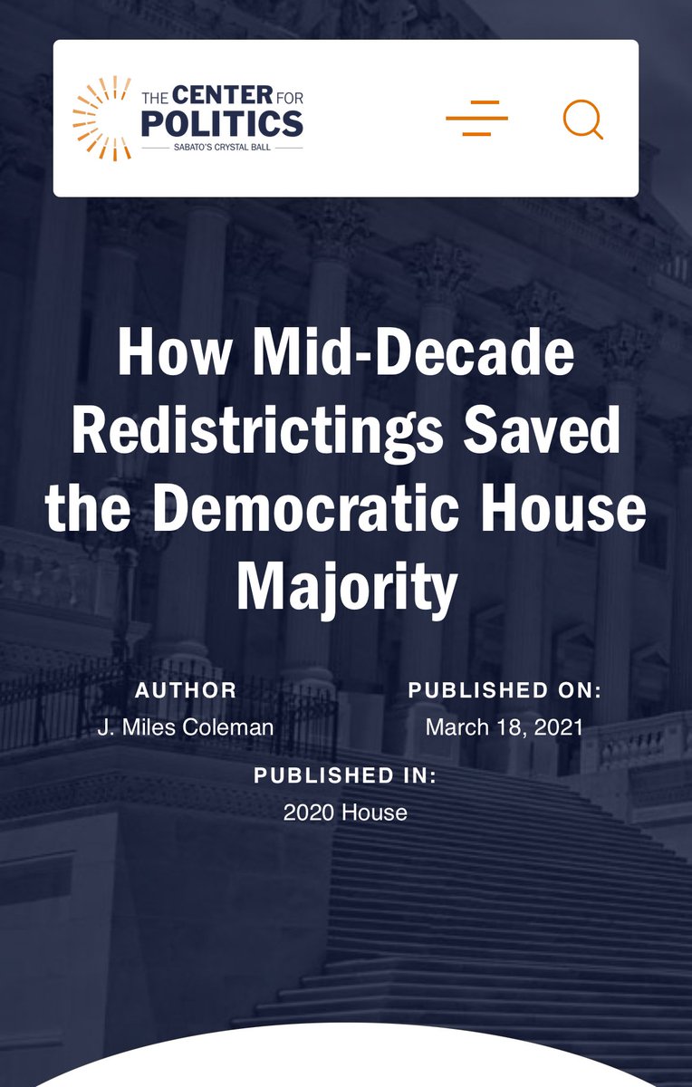 True North (@truenorth444) on Twitter photo <a href="/BarackObama/">Barack Obama</a> <a href="/DemRedistrict/">NDRC</a> Hey Mr. PaddleBoard:
You assholes do the same thing.
Remember this?
Published in 2020.
“Specifically, beginning with the 2016 election cycle, North Carolina, Florida, Virginia, and Pennsylvania discarded maps that were favorable to Republicans and replaced them with plans that <a href="/BarackObama/">Barack Obama</a> <a href="/DemRedistrict/">NDRC</a> Hey Mr. PaddleBoard:
You assholes do the same thing.
Remember this?
Published in 2020.
“Specifically, beginning with the 2016 election cycle, North Carolina, Florida, Virginia, and Pennsylvania discarded maps that were favorable to Republicans and replaced them with plans that