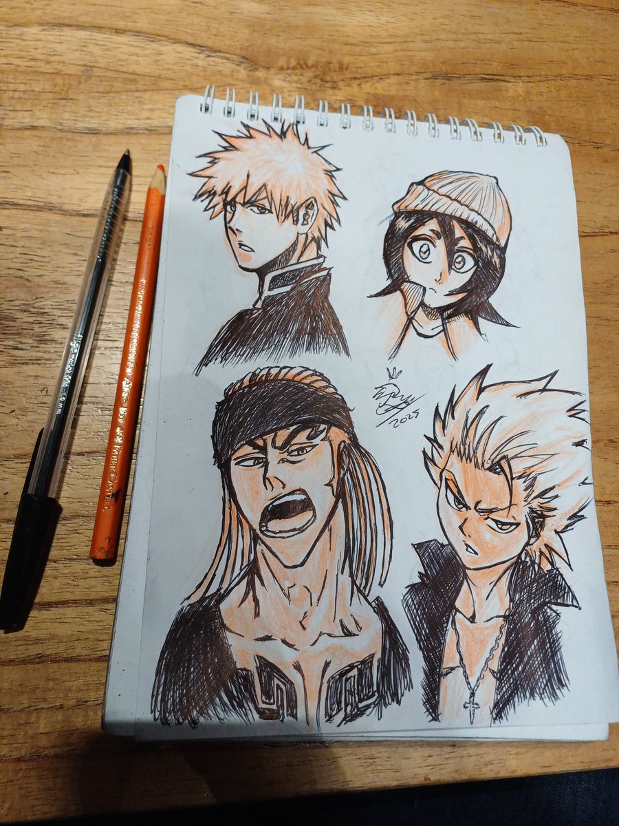 D3vilX47's tweet image. Bleach practice ✒️

#bleach #drawing #fanart #art #traditional #traditionalart #manga #ink