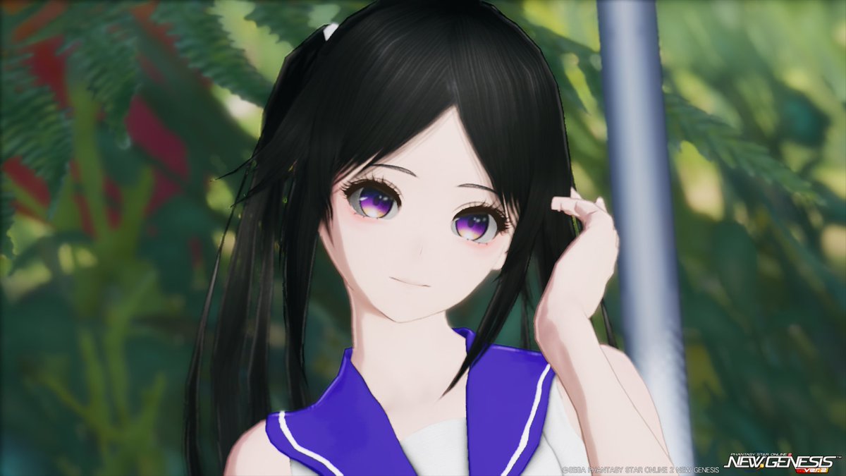 #PSO2NGS_SS
お仕事前に1枚
まつ毛を盛りました