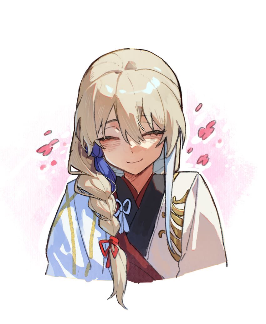 He decided to braid his hair, since he was curious to find out how it would look in different styles….

Wondering if it makes him look any different.