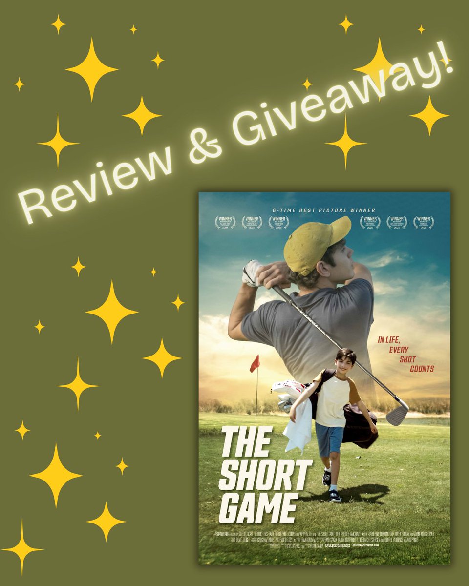 BeautyInTheBind's tweet image. #TheShortGameMovie lands in theaters tomorrow! Read my review and enter the Amazon gift card giveaway at: moments-of-beauty.blogspot.com/2025/08/movie-…

#TheShortGameMIN #MomentumInfluencerNetwork #TSG #moviereview #TheShortGame #comingsoon #review #gcgiveaway