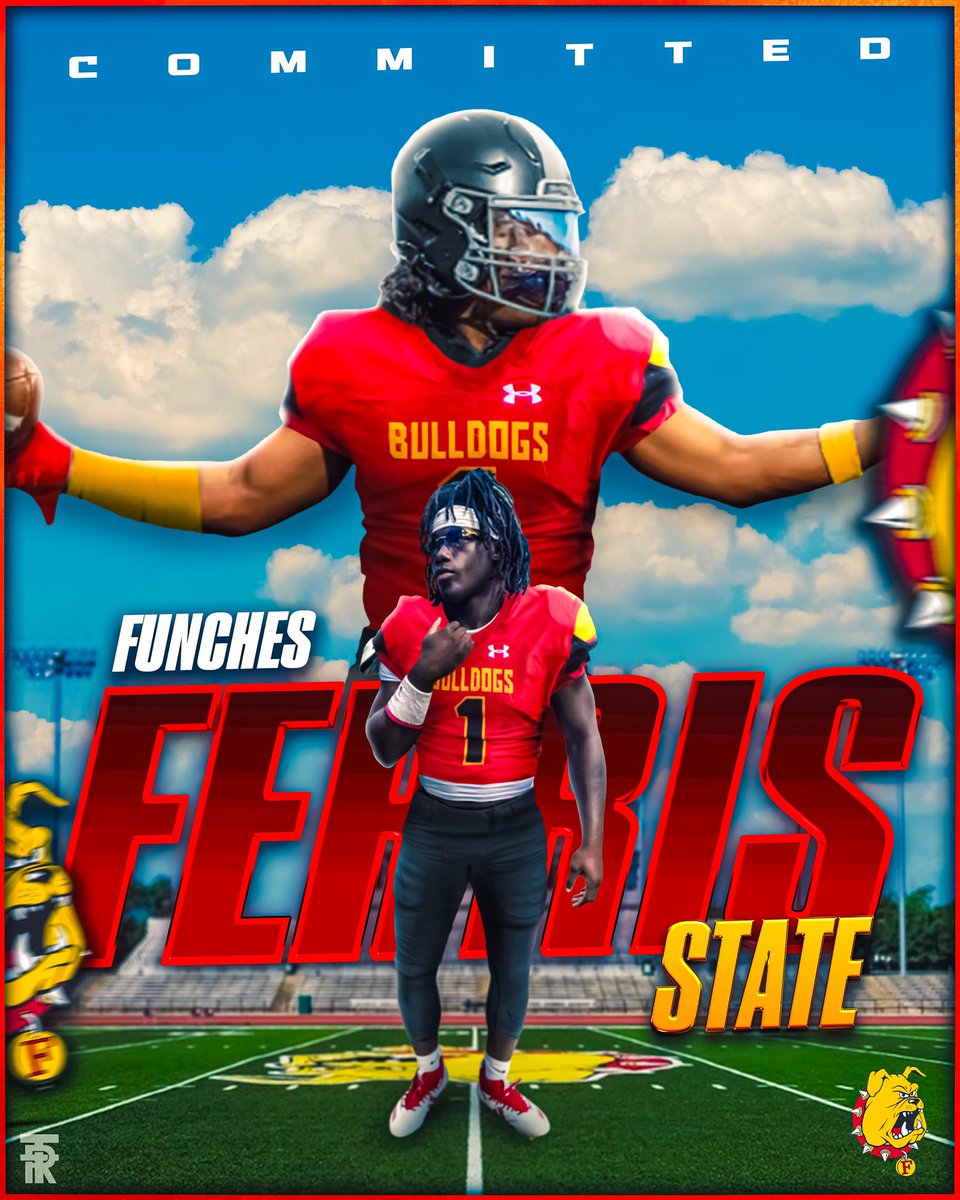 Javari Funches ATH CO26๐ (@javarifunches) on Twitter photo #AGTG I WILL be 1000 % OFFICIALLY COMMITTING TO FERRIS STATE UNIVERSITY #godawgs โค๏ธ <a href="/hodgimoto1/">Ryan Hodges</a>
<a href="/FerrisFootball/">Ferris St. Football</a> <a href="/CoachAnnese/">Coach Annese</a>
<a href="/EverettVikingFB/">Lansing Everett Football</a> <a href="/jaleelcanty/">Coach Canty</a>
<a href="/TheD_Zone/">The D Zone</a> <a href="/AllenTrieu/">Allen Trieu</a> <a href="/alex_pallone/">Alex Pallone</a> <a href="/247Sports/">247Sports</a> <a href="/MLiveSports/">MLive Sports</a> <a href="/PrepRedzoneMI/">Prep Redzone Michigan</a> <a href="/MichFBFrenzy/">Michigan Prep Frenzy</a> #AGTG I WILL be 1000 % OFFICIALLY COMMITTING TO FERRIS STATE UNIVERSITY #godawgs โค๏ธ <a href="/hodgimoto1/">Ryan Hodges</a>
<a href="/FerrisFootball/">Ferris St. Football</a> <a href="/CoachAnnese/">Coach Annese</a>
<a href="/EverettVikingFB/">Lansing Everett Football</a> <a href="/jaleelcanty/">Coach Canty</a>
<a href="/TheD_Zone/">The D Zone</a> <a href="/AllenTrieu/">Allen Trieu</a> <a href="/alex_pallone/">Alex Pallone</a> <a href="/247Sports/">247Sports</a> <a href="/MLiveSports/">MLive Sports</a> <a href="/PrepRedzoneMI/">Prep Redzone Michigan</a> <a href="/MichFBFrenzy/">Michigan Prep Frenzy</a>