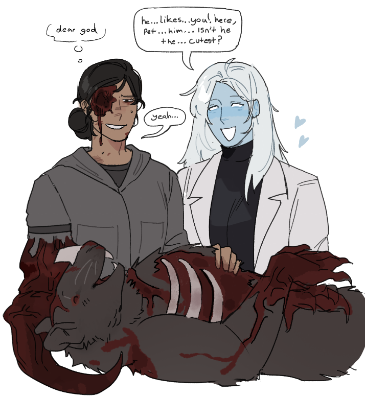 woke lesbian relationship and their lgbt dog❌🚫👎