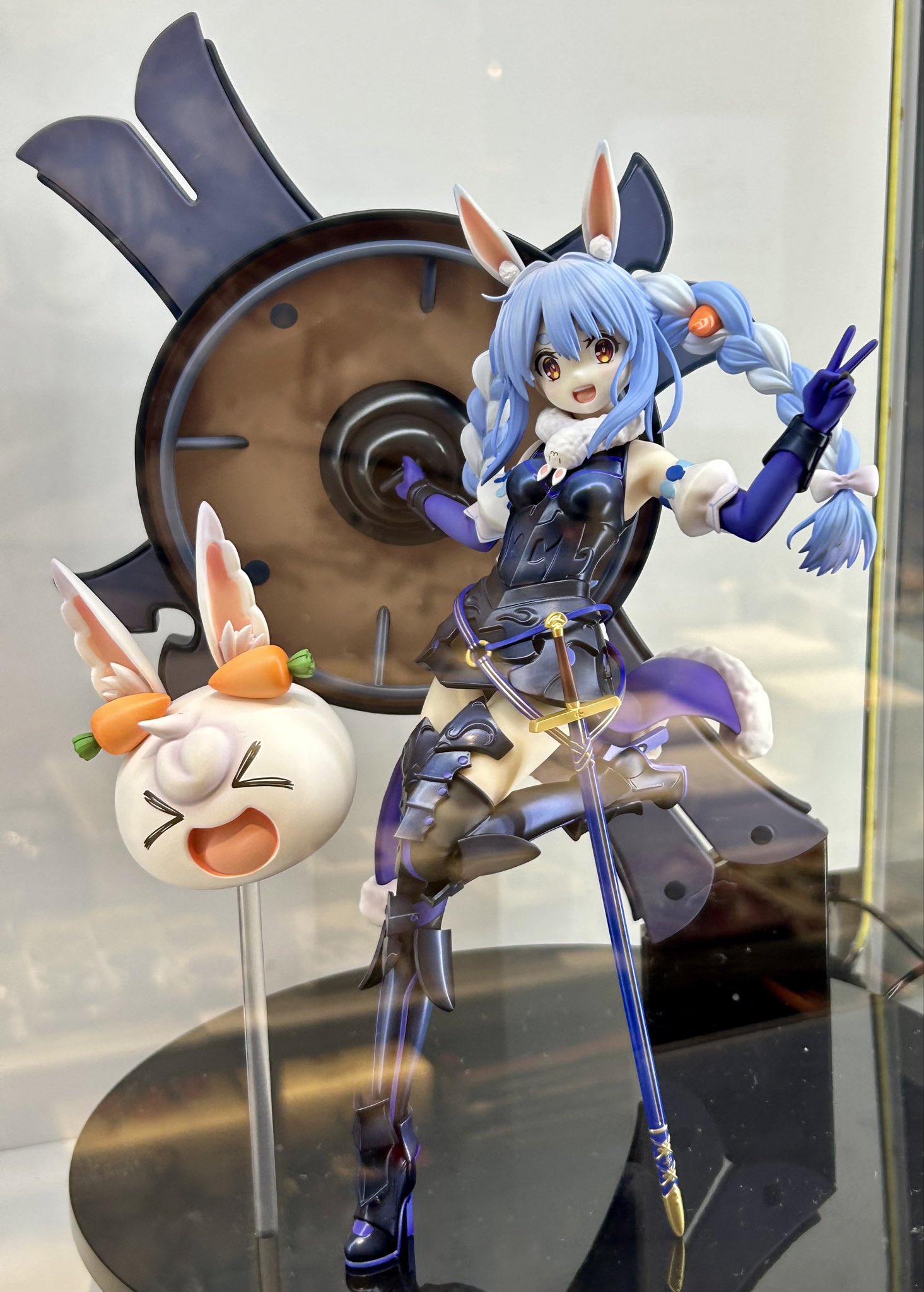 兎田ぺこら　マシュ・キリエライト　フィギュア　特典付き　ホロライブ　FGO ホロライブ」×「FGO」コラボ「［特典付き］兎田ぺこら × マシュ