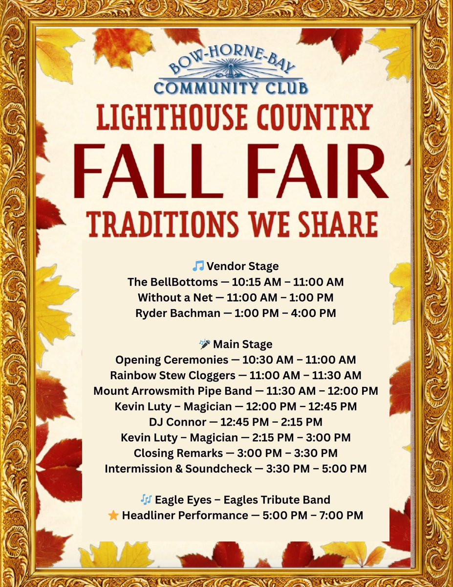 ResonatedRock's tweet image. Join me Saturday Aug 31 at LIGHTHOUSE COUNTRY FALL FAIR from 10am-4pm! Swipe photo to see the line up of stage entertainment! Lighthouse Community Centre — 240 Lions Way, Qualicum Bay
- 15 minutes north of Qualicum Beach town centre @bowhornebayclub #qualicumbay