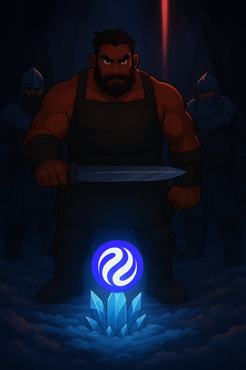 emmaculate00's tweet photo. Final phase of the CampClash quest as mainnet creeps closer. 

Camp name: The Frostfang Raiders
Symbol: $FRST
Chain: Injective

In the icy edges of the Injective chain, a crew of frostbitten degenerates rose up, blades of ice in hand, diamond hands locked tight.

They call themselves the Frostfang Raiders. Fearless. Chart-blind. While everyone else was chasing green candles, these maniacs raided every chart and every pool, leaving nothing but frozen memes behind.

Their weapons? Forged from rugged portfolios, sharpened by FOMO, cooled by bear markets. Holding $FRST isn’t just a flex,it’s proof you’ve survived the blizzards of volatility.

Why does $FRST exist?
Not for utility,Not for governance ,Just pure fun.
All holders stand a chance to get whitelisted on mainnet.                                                                                     

Buy Here: https://t.co/3fEUS7tZp8