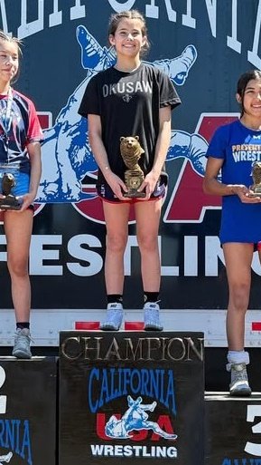 Olivia Munson ranked 3rd in CIF  Southern section Masters for 2025/2026 season