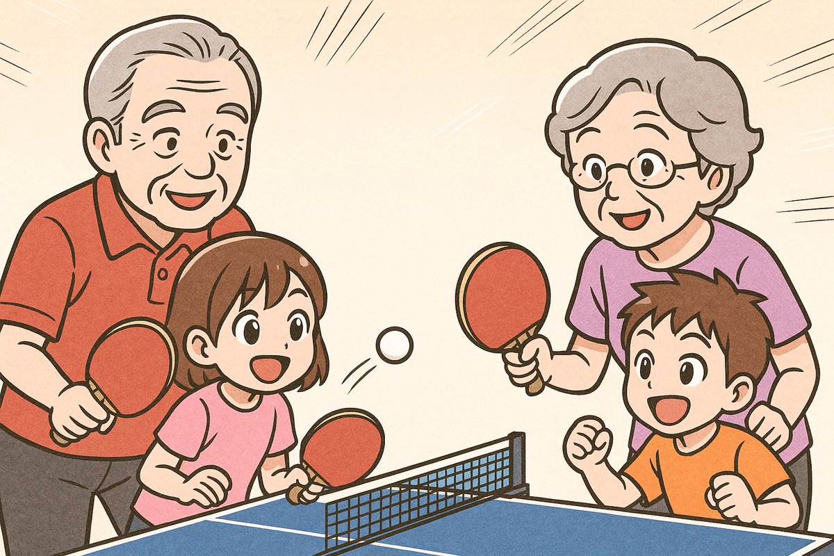 9/14（日）【敬老の日スペシャル】世代を超えて❗️ハッピー卓球フェス開催‼️
詳しくは、
tosuttc-as.com/%e3%81%8a%e7%9…