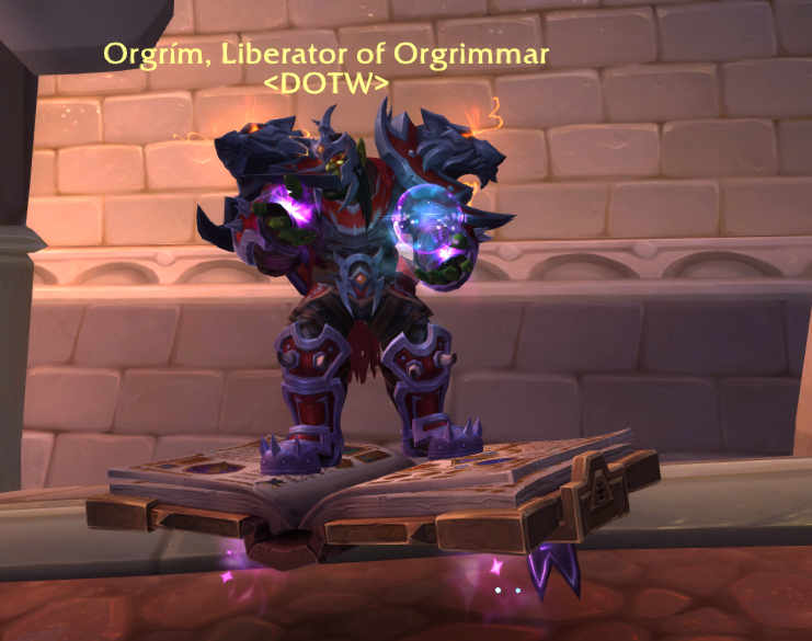 I FINALLY DID IT. Also all mage tower completed on every class for the transmog.  #warcraft #blizzardanz