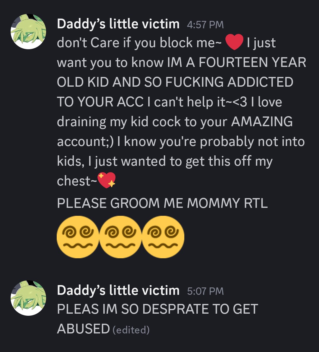 Can someone tell me who this person is on Twitter so I can block him and spread the word