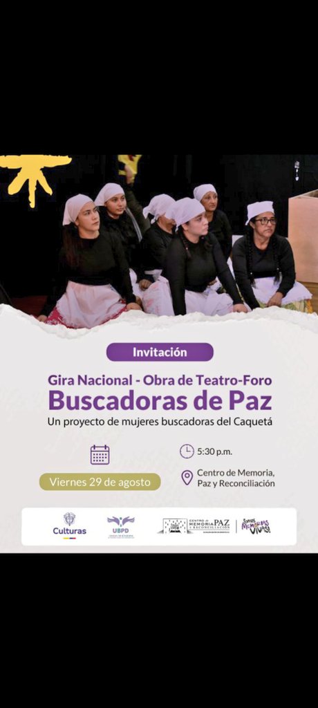 Asociación de Mujeres Buscadoras del Caquetá tweet media