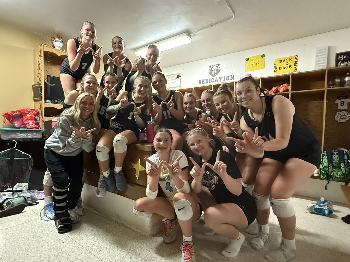 Storied Rivals® (@storiedrivals) on Twitter photo <a href="/AthleticRv/">River View Athletics</a> MVL Volleyball 🏐
SET 4 | FINAL
🐻 River View 25
🐶 Tri-Valley 15
Despite dropping the first set, the Black Bears charge back to take the next three straight sets to earn the victory!
<a href="/AthleticRv/">River View Athletics</a> <a href="/AthleticRv/">River View Athletics</a> MVL Volleyball 🏐
SET 4 | FINAL
🐻 River View 25
🐶 Tri-Valley 15
Despite dropping the first set, the Black Bears charge back to take the next three straight sets to earn the victory!
<a href="/AthleticRv/">River View Athletics</a>