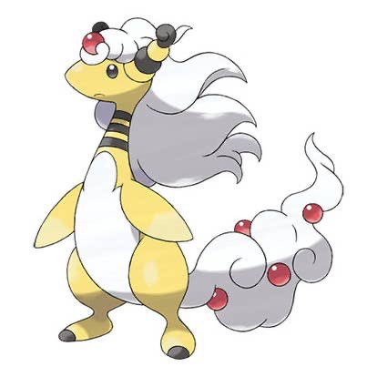 Thinking about Megas today and I honestly love Mega Ampharos. 

Look at that hair 😍