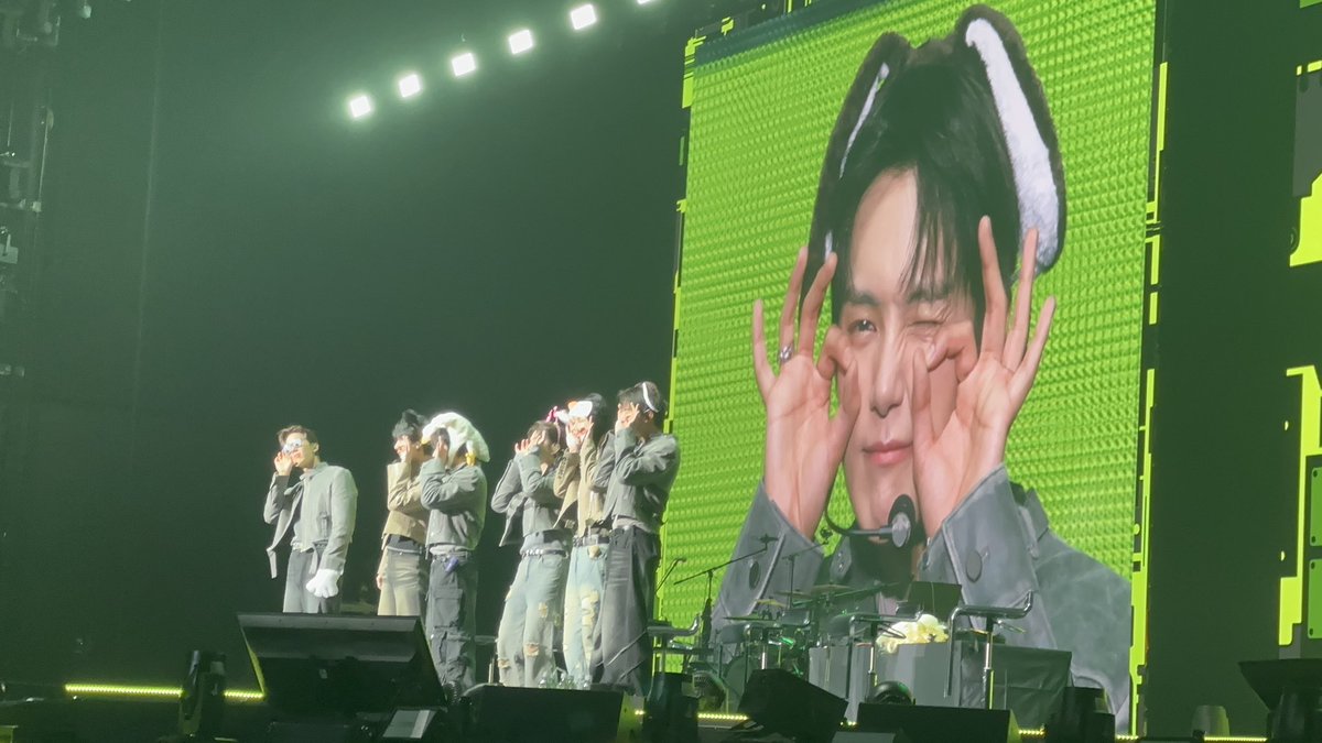 reumin113's tweet photo. 20250828 CONNECT X
アプグレ参戦　近すぎて天に召されたよ
ずっっっと一途に待っていてよかった🥲
死ぬまでだいすき！！‘ㅡ’
また会えますように🐶🤍 https://t.co/aft9PLImlG
