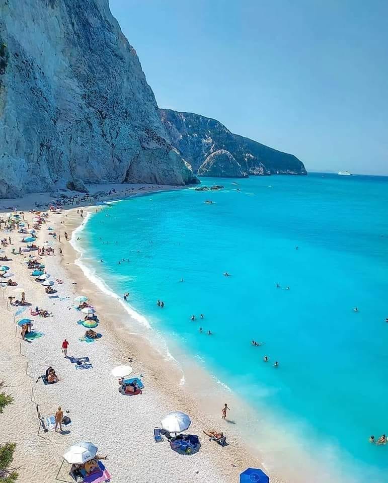 Porto Katsiki Beach, Island of Lefkada, Central Ionian Sea!