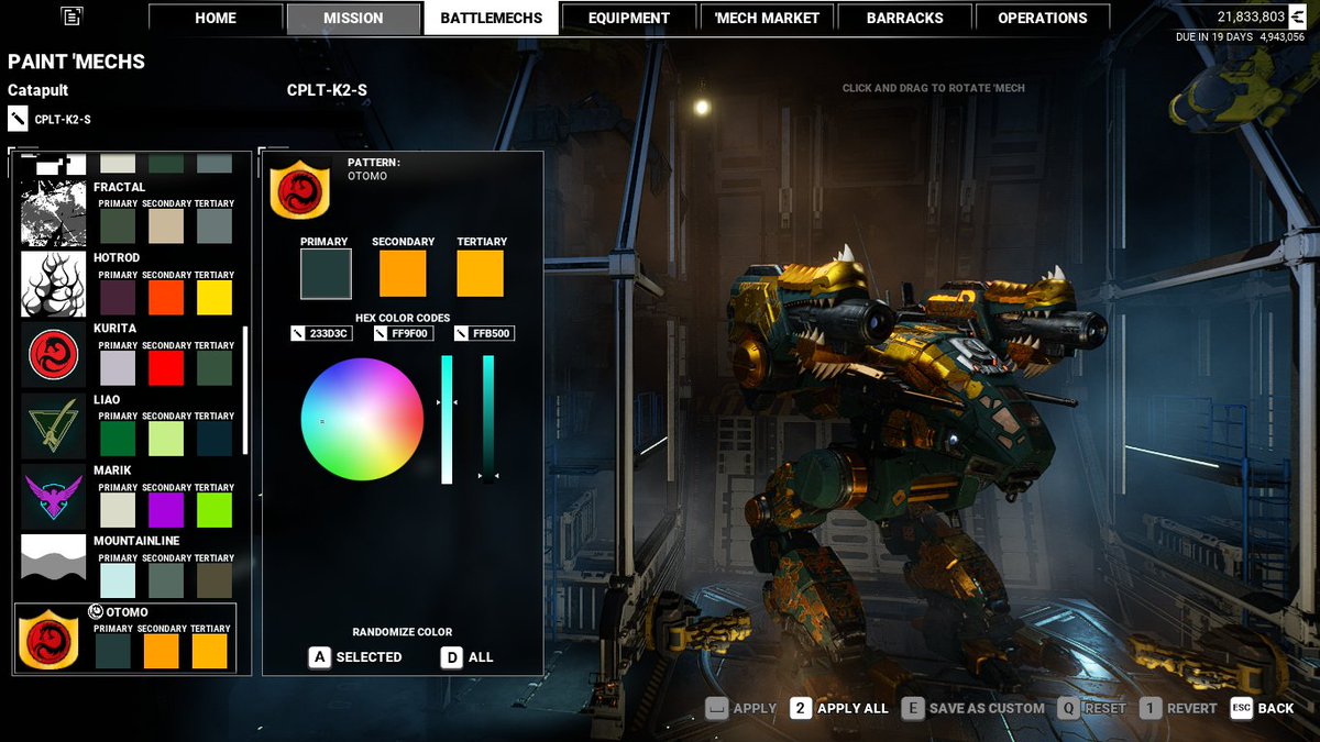 MetalMachineXXL's tweet photo. No había visto un diseño mas bello hasta ahora en MW5, lo encontré en la campaña principal de Kurita (Dragon's gambit), de todos se lleva un premio y ni si quiera es un Hero Mech!!😃 https://t.co/t7hFyIzpFy