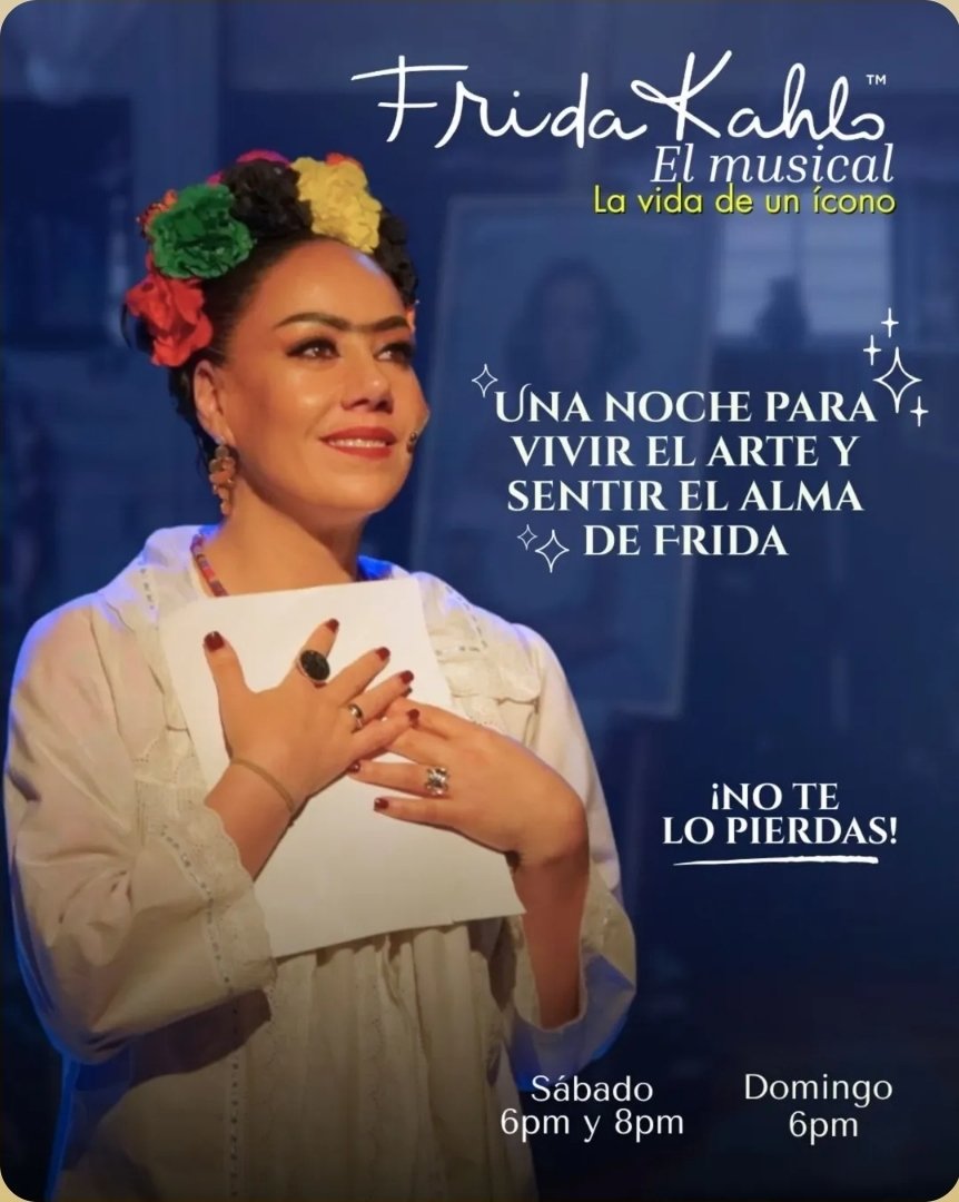 Tenemos pases dobles para que asistan a #fridakahloelmusical este SÁBADO 30 de Agosro 6pm en el <a href="/tcentenarioof/">Teatro Centenario Coyoacán Oficial</a> 🎭

únicamente:

🌟 Nombre completo 
🌟 Like y RT

Ganadores al azar con vía DM 🎉
