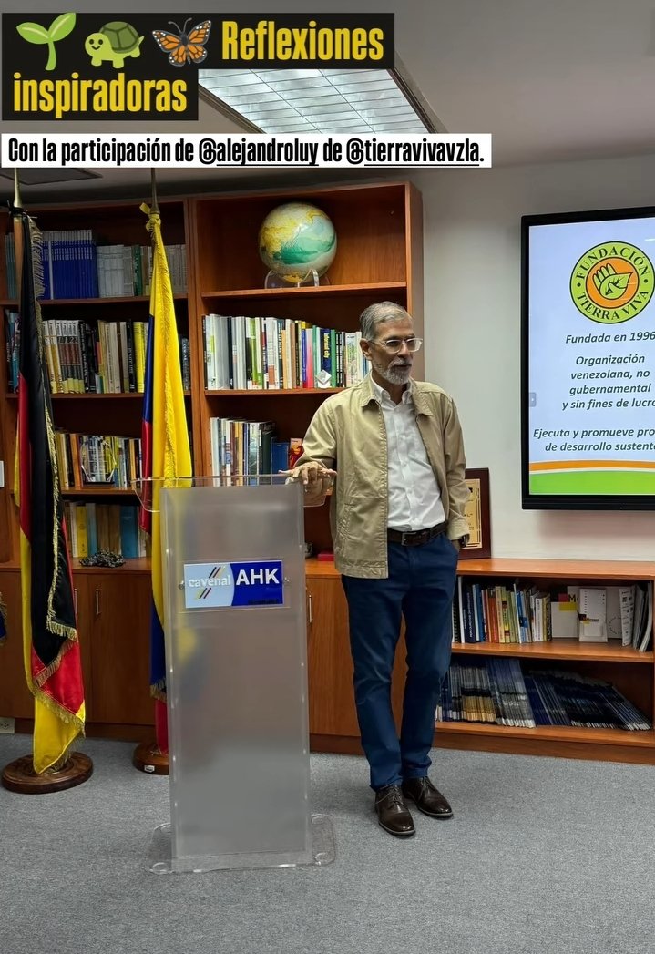 #28Ago2025 Presentación metodológicamente impecable e inspiradora: Sembrando Sostenibilidad, de  <a href="/TierraVivaVzla/">Fundación Tierra Viva</a> en <a href="/ahkvenezuela/">Cámara Venezolano-Alemana | AHK Venezuela</a>