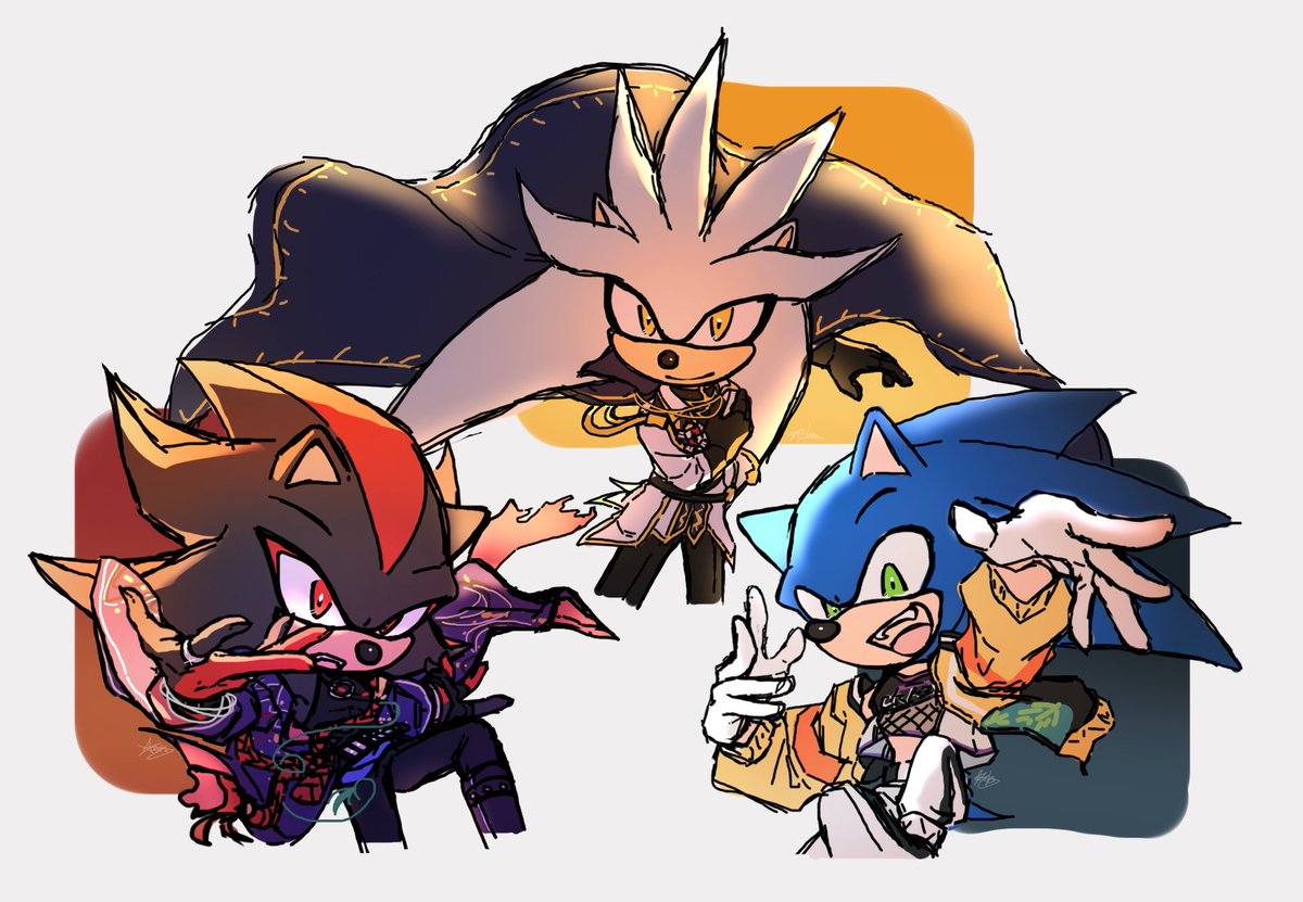 felt like doing redraws again
(based off the card art)