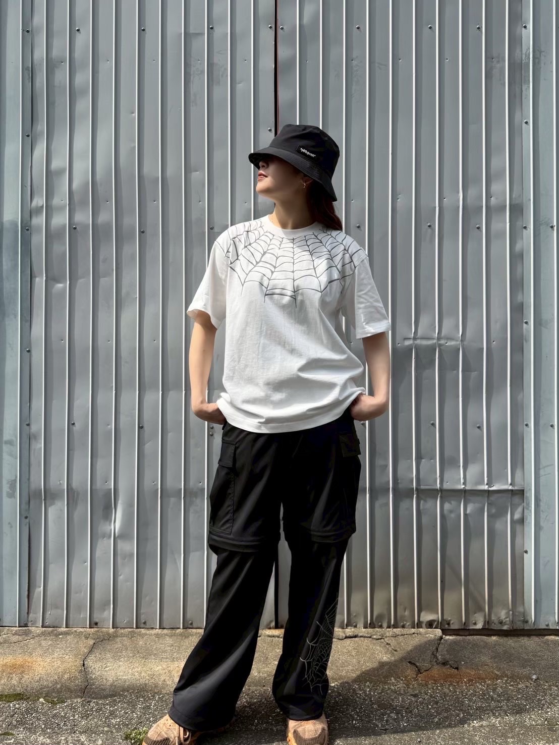 【未使用品】*p(R)ojectR® Spider Net LS Tee XL Spider Net LS Tee | *p(R)ojectR® | VERTICAL GARAGE OFFICIAL