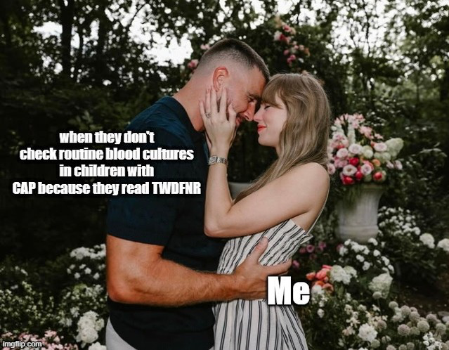 JHospMedicine's tweet image. Whether you’re having The Best Day or doing it with a broken heart, we heard the crowd chanting MORE! Here come more #TaylorSwift x #TWDFNR memes - #Peds edition! #TheLifeOfAShowgirl #SwiftiesUnite #Pediatrics