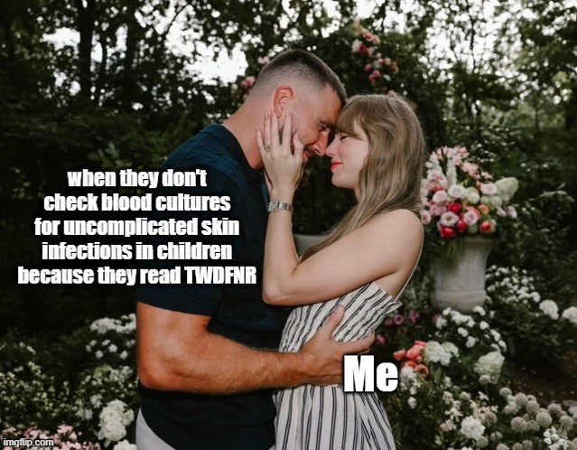 JHospMedicine's tweet image. Whether you’re having The Best Day or doing it with a broken heart, we heard the crowd chanting MORE! Here come more #TaylorSwift x #TWDFNR memes - #Peds edition! #TheLifeOfAShowgirl #SwiftiesUnite #Pediatrics