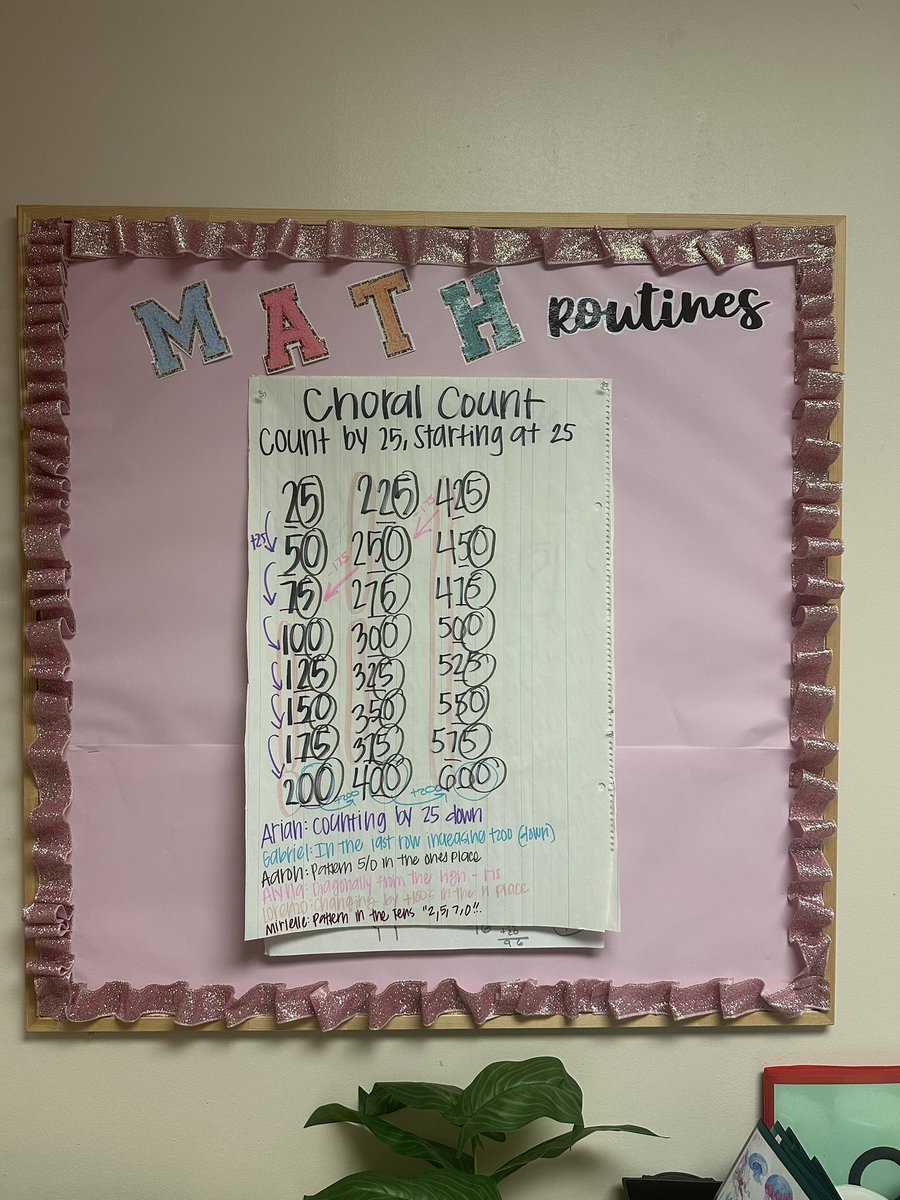 GSiclla's tweet image. Super excited to share our second choral count of the year, check these math superstars out! 🧠☺️🗣️ #PISDMathChat  #GardensElem #MathRoutines #ChoralCount
