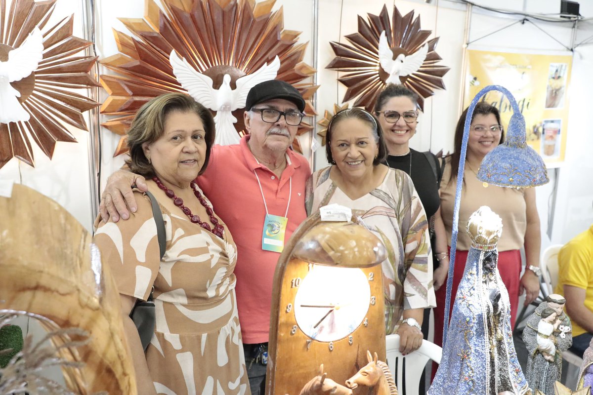 fatimabezerra's tweet image. A feira é vitrine de talentos e mostra que a economia solidária é alternativa real para fortalecer o artesanato e a renda de tantas famílias. Orgulho do RN fazer parte dessa história. Vida longa à Brasil Mostra Brasil! 🌟👏

📸 Raiane Miranda
Assecom/RN