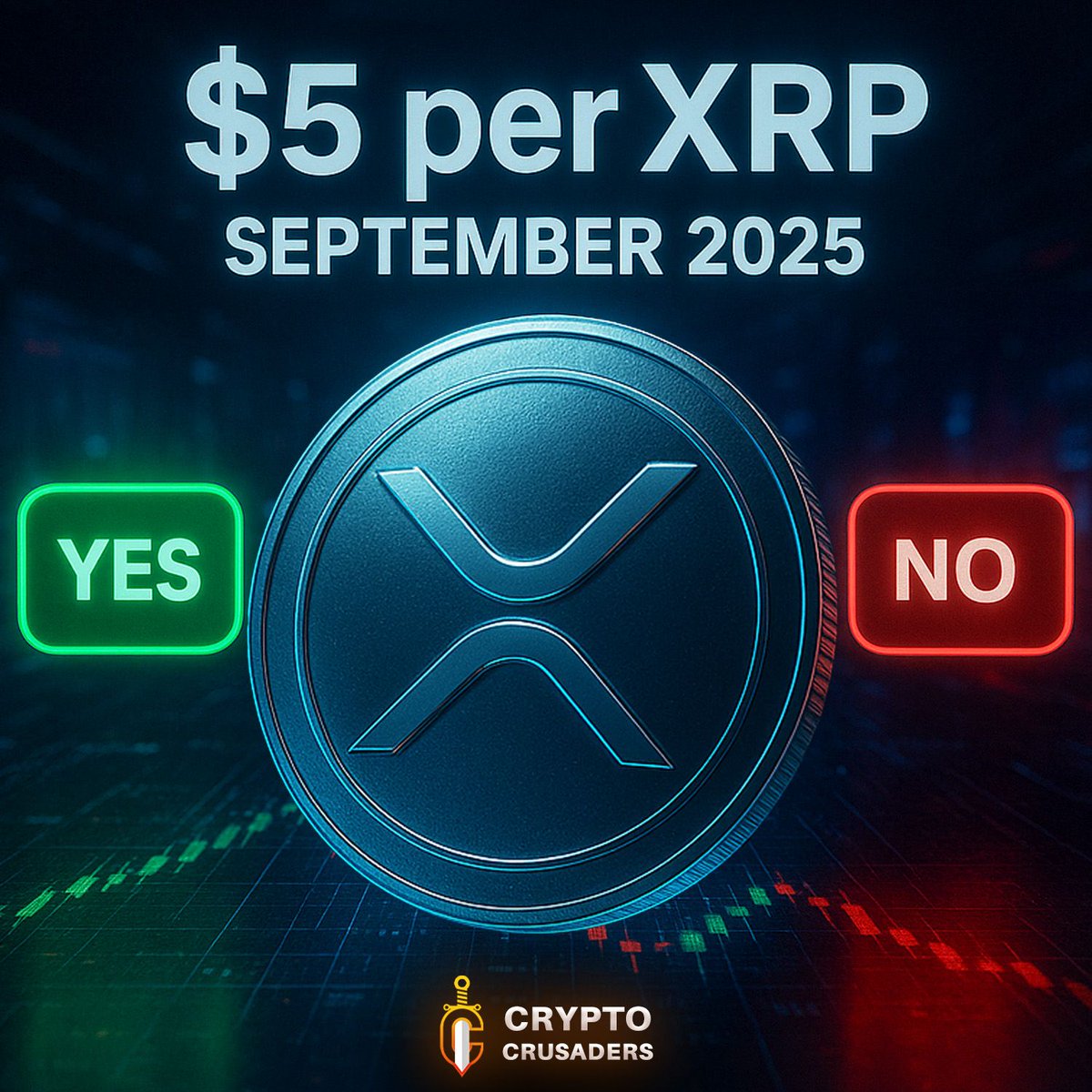 LeviCryptoGuy's tweet photo. $5 PER #XRP BY SEPTEMBER 2025?
YES/NO? https://t.co/HwpZsoEfGL