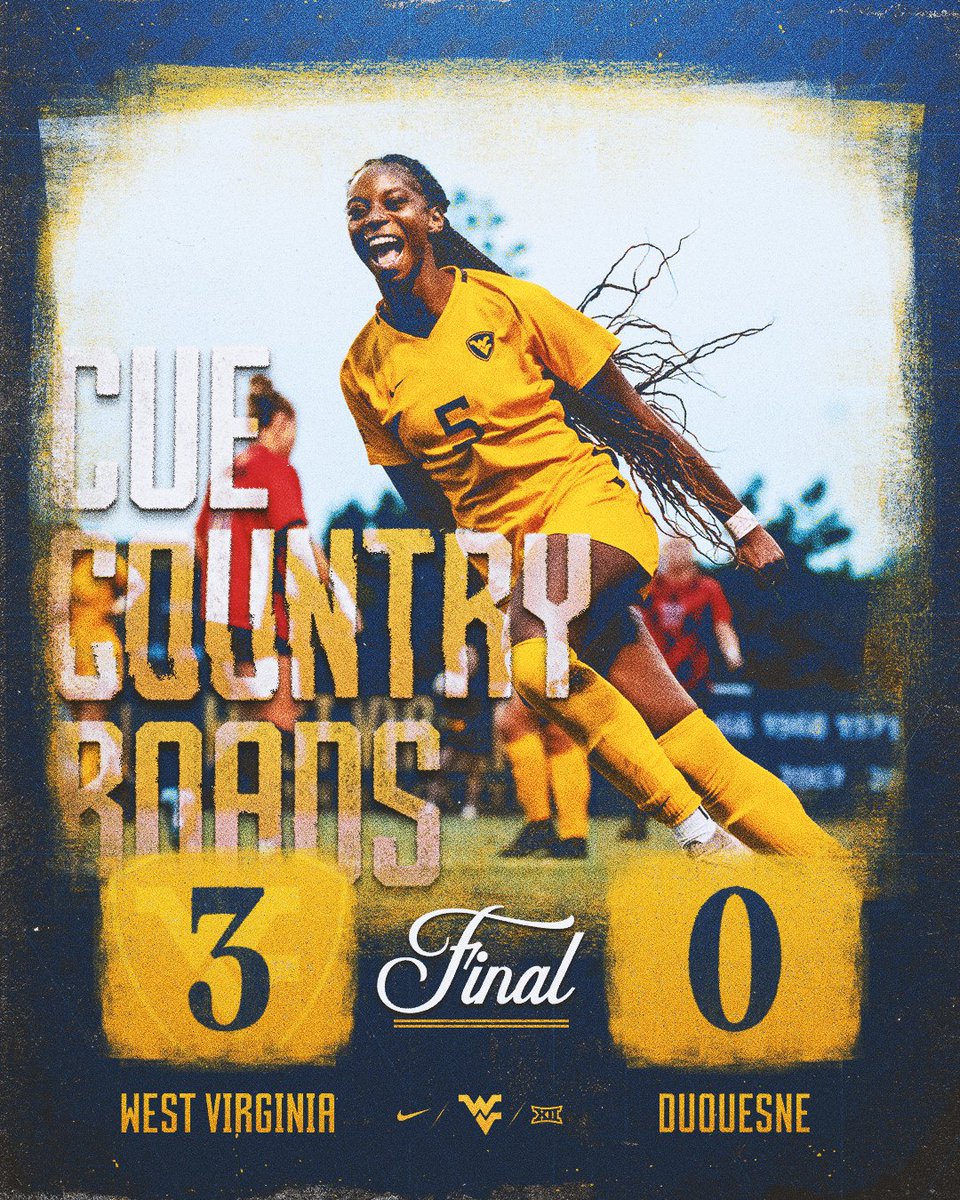 CUE COUNTRY ROADS!!! 🎶

#HailWV