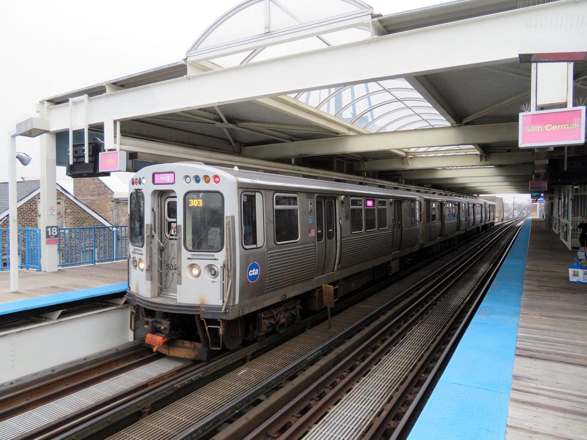 getting head on the cta train call that chrome dome