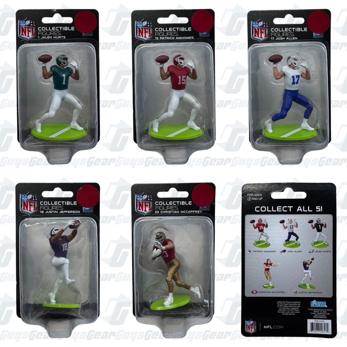 Check out NFL Collectible Mini Figures 2.5” Complete Set Of 5 Licensed NEW ebay.us/m/MEgy9D #eBay via <a href="/eBay/">eBay</a>