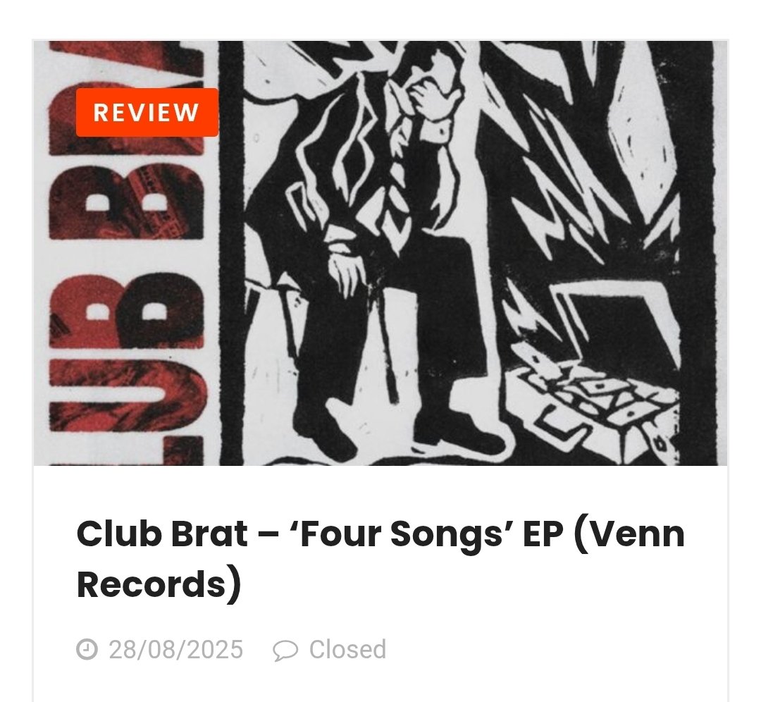 R.P.M. NEWS (@rpmnews1) on Twitter photo rpmonline.co.uk/?p=26916 #clubbrat is released on <a href="/VennRecords/">Venn Records</a> and what a joy it is checkbout the review on rpmonline.co.uk rpmonline.co.uk/?p=26916 #clubbrat is released on <a href="/VennRecords/">Venn Records</a> and what a joy it is checkbout the review on rpmonline.co.uk