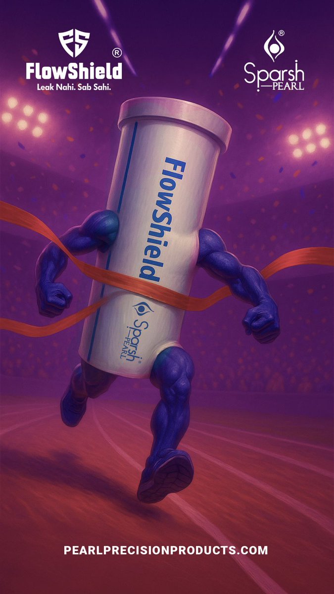SparshPearl's tweet image. 🥇 This National Sports Day, we celebrate strength, endurance, and performance — just like our Flow Shield pipes, built to win every race of durability and trust. 💧
#NationalSportsDay #SparshPearl #FlowShield #StrengthInFlow #BuiltToWin #InnovationInMotion