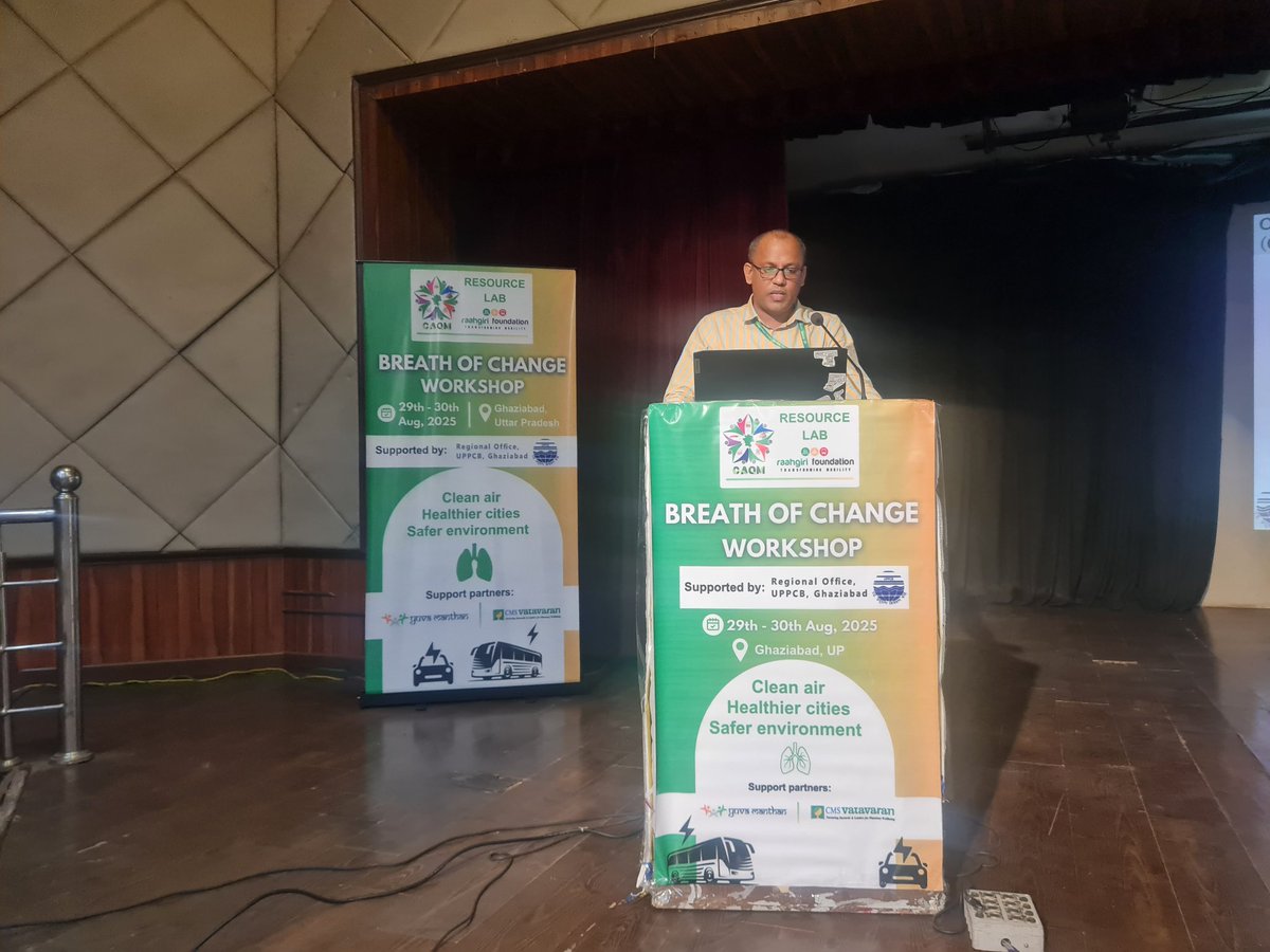 Raahgiri Foundation (@raahgiri_fdn) on Twitter photo <a href="/CAQM_Official/">Commission for Air Quality Management</a> <a href="/UppcbG/">UPPCB_GZB</a> <a href="/CMOfficeUP/">CM Office, GoUP</a> <a href="/mannkibaat/">Mann Ki Baat Updates मन की बात अपडेट्स</a> <a href="/ghaziabadpolice/">POLICE COMMISSIONERATE GHAZIABAD</a> <a href="/SarikaPanda/">Sarika Panda Bhatt ( ସାରିକା ପଣ୍ଡା ) She/Her</a> <a href="/nid_mad/">Nidhi</a> <a href="/Bajpayeesk/">Dr. Sujit K Bajpayee</a> <a href="/moefcc/">MoEF&CC</a> <a href="/rouppcbgbn/">RO UPPCB NOIDA, GBN</a> <a href="/uppcbofficial/">Uttar Pradesh Pollution Control Board</a> <a href="/manashuman/">Manas Human</a> <a href="/CPCB_OFFICIAL/">Central Pollution Control Board</a> Dr. Dhananjay, Scientist C, <a href="/CAQM_Official/">Commission for Air Quality Management</a>, spoke about how making streets cleaner, dust-free, and safer will directly contribute to cleaner, more breathable air. He stressed that reducing road dust, improving maintenance, and ensuring safer mobility are not just infrastructure <a href="/CAQM_Official/">Commission for Air Quality Management</a> <a href="/UppcbG/">UPPCB_GZB</a> <a href="/CMOfficeUP/">CM Office, GoUP</a> <a href="/mannkibaat/">Mann Ki Baat Updates मन की बात अपडेट्स</a> <a href="/ghaziabadpolice/">POLICE COMMISSIONERATE GHAZIABAD</a> <a href="/SarikaPanda/">Sarika Panda Bhatt ( ସାରିକା ପଣ୍ଡା ) She/Her</a> <a href="/nid_mad/">Nidhi</a> <a href="/Bajpayeesk/">Dr. Sujit K Bajpayee</a> <a href="/moefcc/">MoEF&CC</a> <a href="/rouppcbgbn/">RO UPPCB NOIDA, GBN</a> <a href="/uppcbofficial/">Uttar Pradesh Pollution Control Board</a> <a href="/manashuman/">Manas Human</a> <a href="/CPCB_OFFICIAL/">Central Pollution Control Board</a> Dr. Dhananjay, Scientist C, <a href="/CAQM_Official/">Commission for Air Quality Management</a>, spoke about how making streets cleaner, dust-free, and safer will directly contribute to cleaner, more breathable air. He stressed that reducing road dust, improving maintenance, and ensuring safer mobility are not just infrastructure