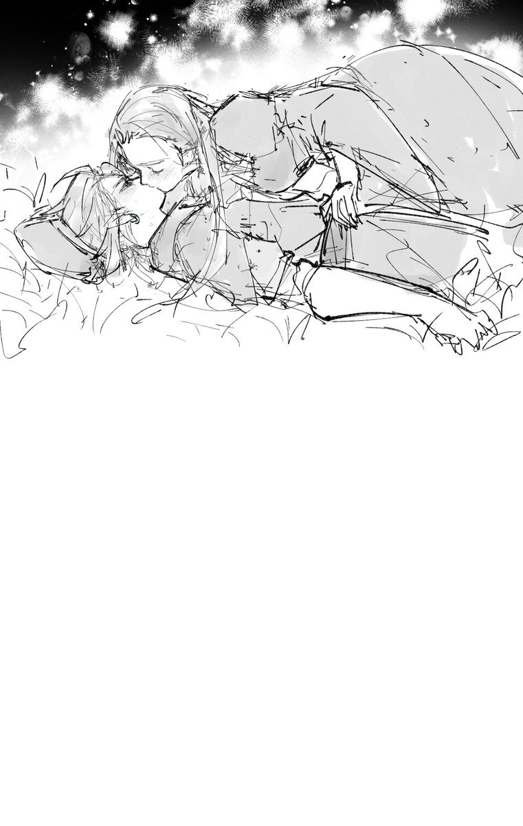 Don't run away
Whether facing love or disaster
#Zelda #link #zelink #リンゼル #botw