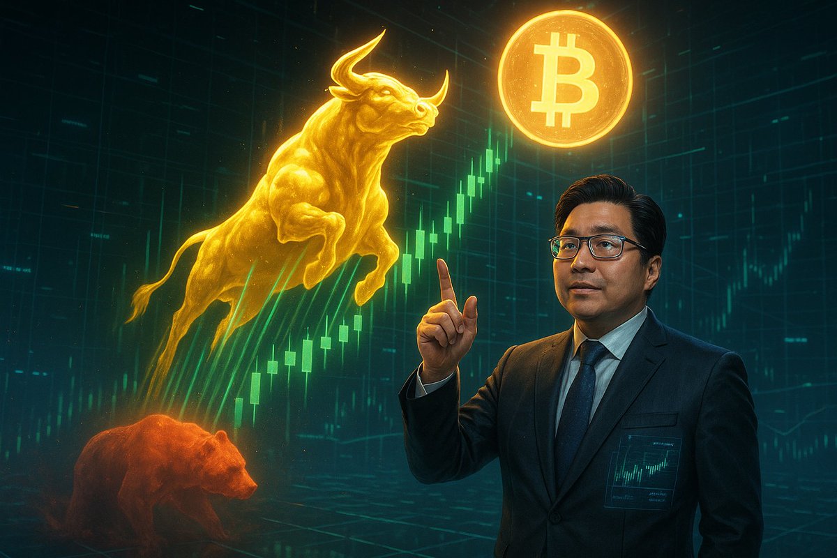 Voice Of Web3 ๐ | Decentralized Discussions (@voiceofweb3_) on Twitter photo ๐๐<a href="/fundstrat/">Thomas (Tom) Lee (not drummer) FSInsight.com</a> says a new Bitcoin bull market is just beginning ๐
#Bitcoin #Crypto #BullMarket #TomLee ๐๐<a href="/fundstrat/">Thomas (Tom) Lee (not drummer) FSInsight.com</a> says a new Bitcoin bull market is just beginning ๐
#Bitcoin #Crypto #BullMarket #TomLee