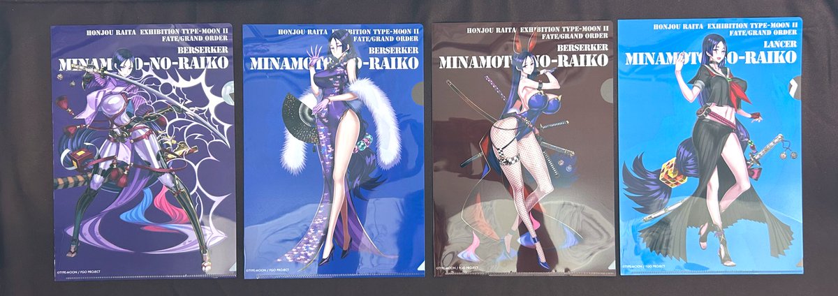 本庄雷太展　Fate/Grand Order　クリアファイル　　Fate 本庄雷太展FGO篇2】Fate/Grand Order クリアファイル