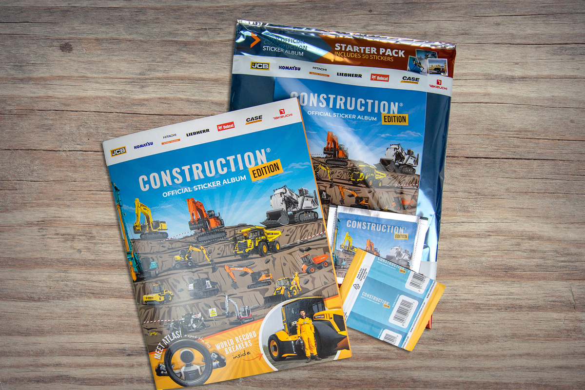 TCIndex's tweet photo. Introducing the Construction Edition Official Sticker Album https://t.co/bBe6yTSEzG #construction #ConstructionEdition #Constructionstickeralbum https://t.co/df74rMkuhw