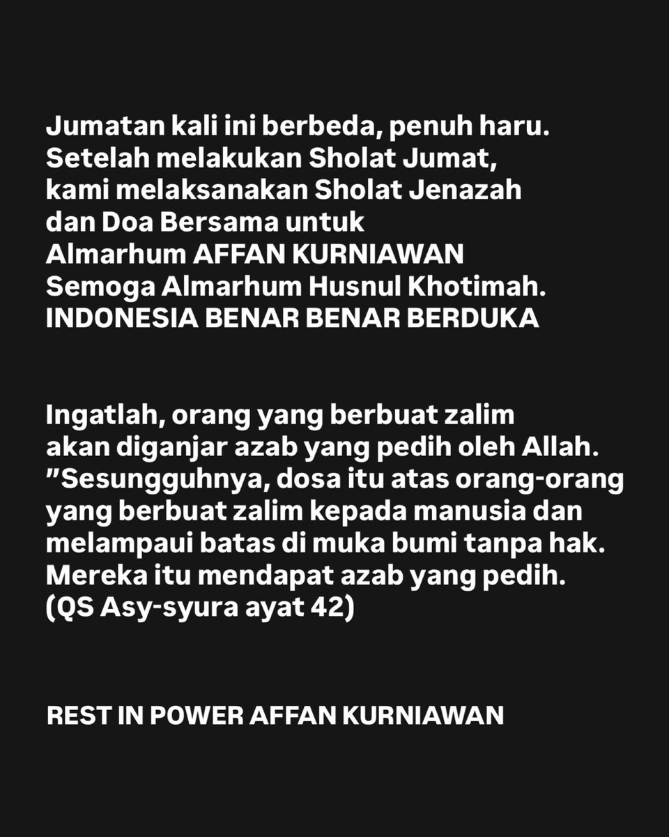radenrauf's tweet photo. Indonesia benar benar berduka https://t.co/s9pwBMhXI2