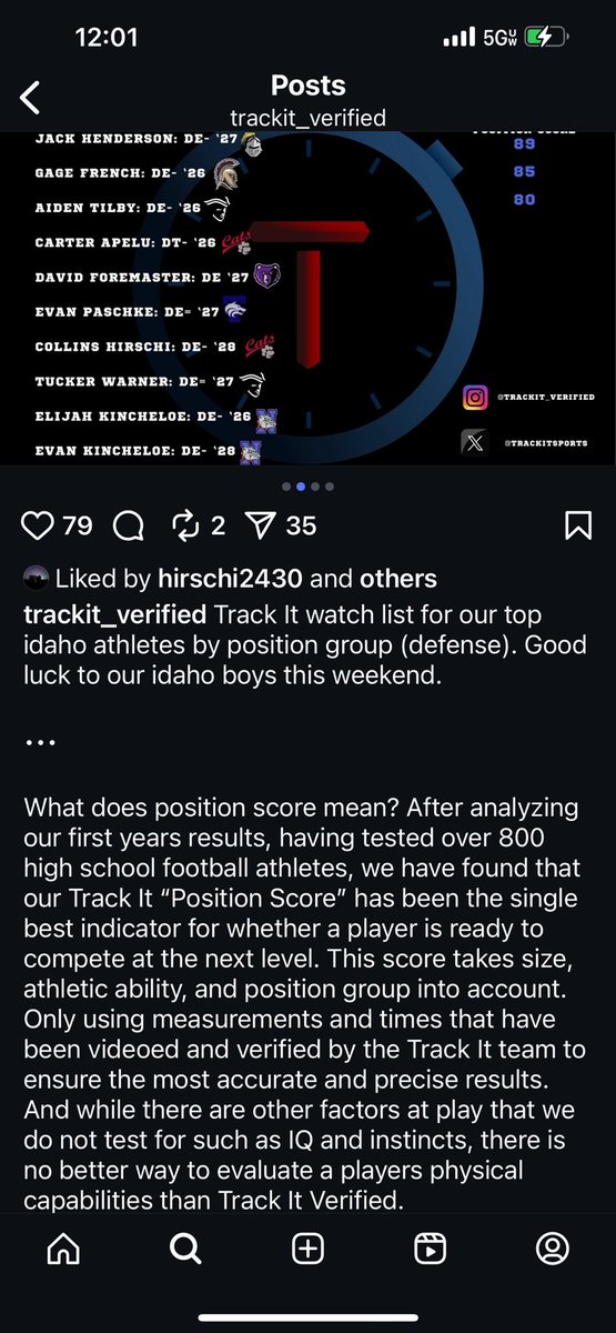 Collins Hirschi (@collinsh30) on Twitter photo Proud to be included in the top defensive line in Idaho. <a href="/CoachNateEPT/">Elite Prodigy Training</a> <a href="/trackitsports/">TRACK IT</a> <a href="/BrandonHuffman/">Brandon Huffman</a> Proud to be included in the top defensive line in Idaho. <a href="/CoachNateEPT/">Elite Prodigy Training</a> <a href="/trackitsports/">TRACK IT</a> <a href="/BrandonHuffman/">Brandon Huffman</a>