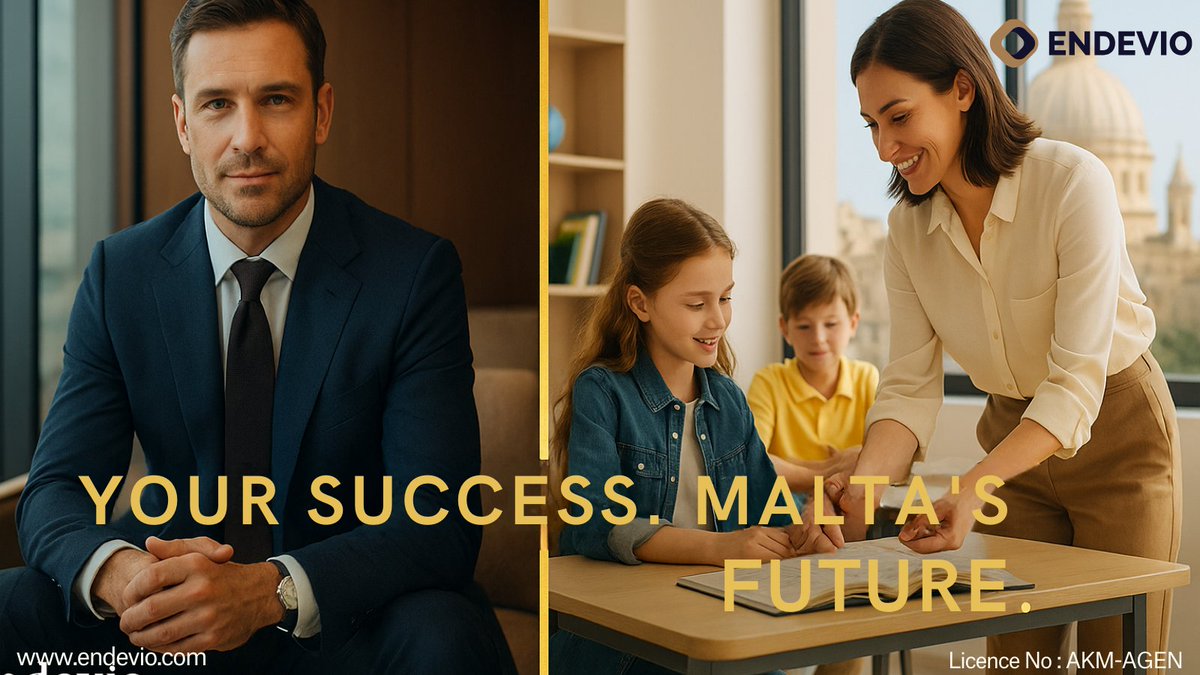 EndevioOfficial's tweet photo. Your achievements + your investment = Malta’s progress. 
Merit-based citizenship rewards twice — securing your future while shaping Malta’s.
𝐀𝐬𝐤 𝐮𝐬 𝐡𝐨𝐰 → Malta Citizenship by Merit Reform 2025 | Explained & Analyzed https://t.co/AHfaNi4xgf

#Malta2025 #CitizenshipByMerit #GlobalMobility #ResidencyAndCitizenship #DualCitizenship #SecondPassport #EUResidency #EuropeanLifestyle #InvestmentMigration #HNWI #WealthStrategy #GlobalCitizenship #WealthPlanning #PrivateClientServices #CitizenshipPlanning #GlobalInvestors #ExpatLife #MaltaResidency #EUApproved #MaltaCitizenship #WealthProtection #MaltaRealEstate #LegacyPlanning #OwnYourFreedom #BuiltForTheBest #LegacyInMalta #MeritOverMoney #FutureWithoutBorders #Endevio