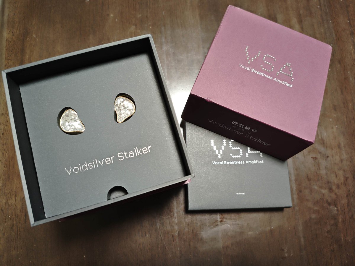 VSA Voidsilver Stalker イヤフォン 公式通販 VSA Voidsilver Stalker