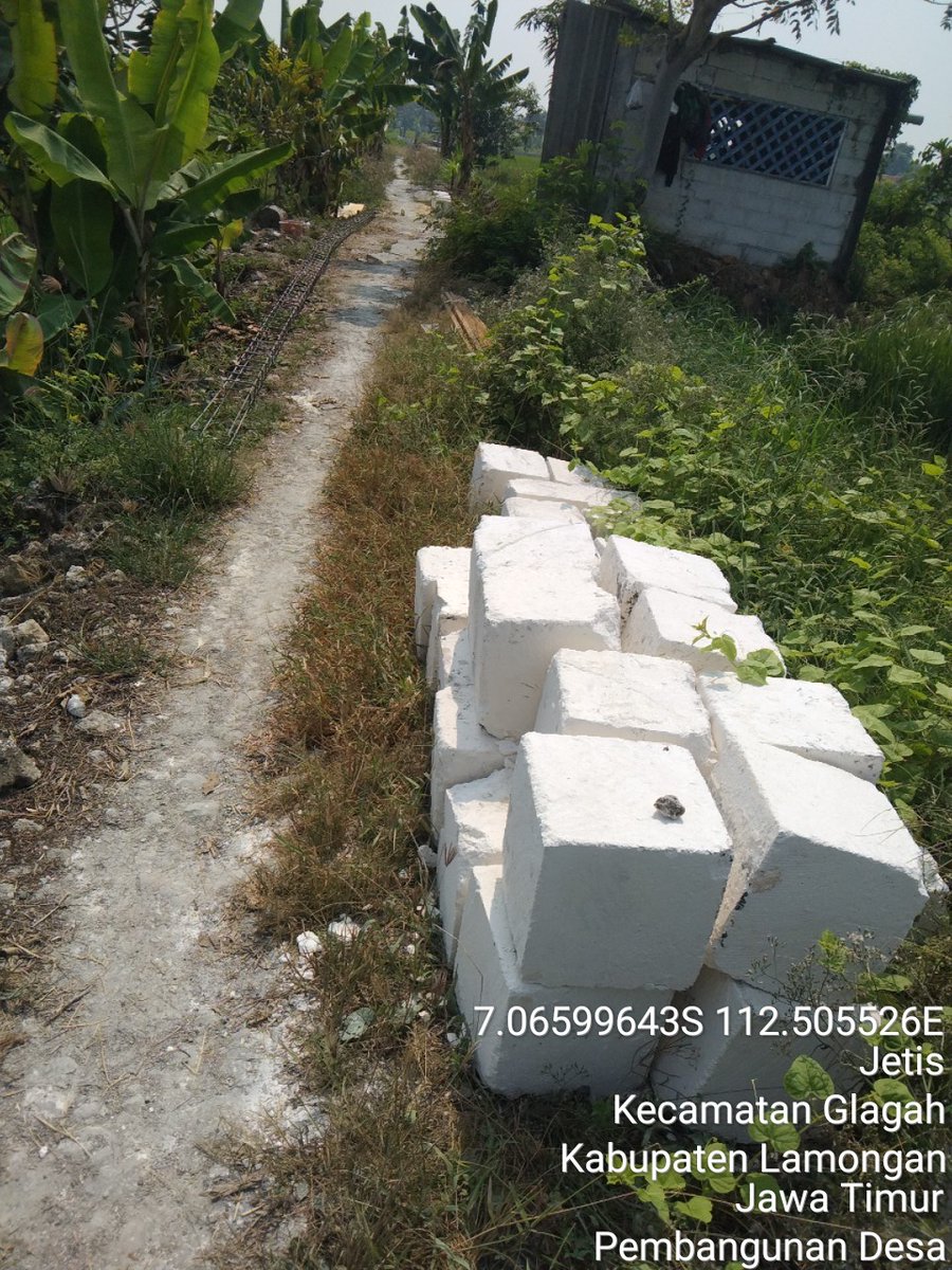 Dana Desa tahap 1 dimanfaatkan oleh pemdes Duduklor Glagah Lamongan #TPP_JATIM untuk membangun TPT pertanian.
Manfaatnya:
🛡️ Lindungi sawah dari longsor &amp; erosi
🚜 Produktivitas pertanian terjaga
🌱 Akses ke lahan pertanian lebih lancar

#DanaDesa #DesaMaju #PertanianKuat