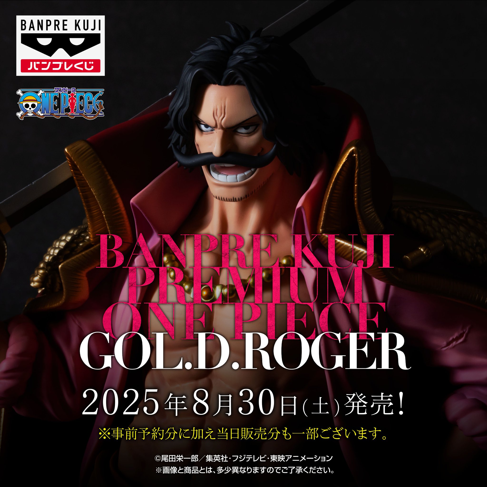 バンプレくじ PREMIUM ゴール・D・ロジャーA.B.C賞半券付き