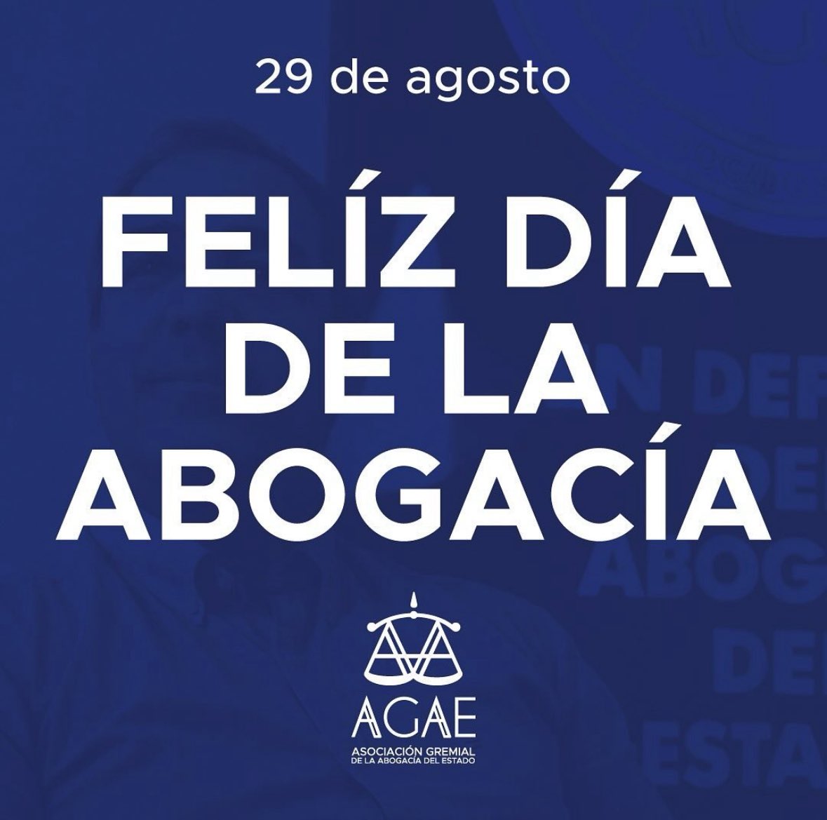 ⚖️ En el Día de la Abogacía saludamos a los profesionales que con su labor fortalecen la justicia y los derechos.

Desde la AGAE reafirmamos nuestro compromiso de acompañar y respaldar a la abogacía.

#DíaDeLaAbogacía #AGAE